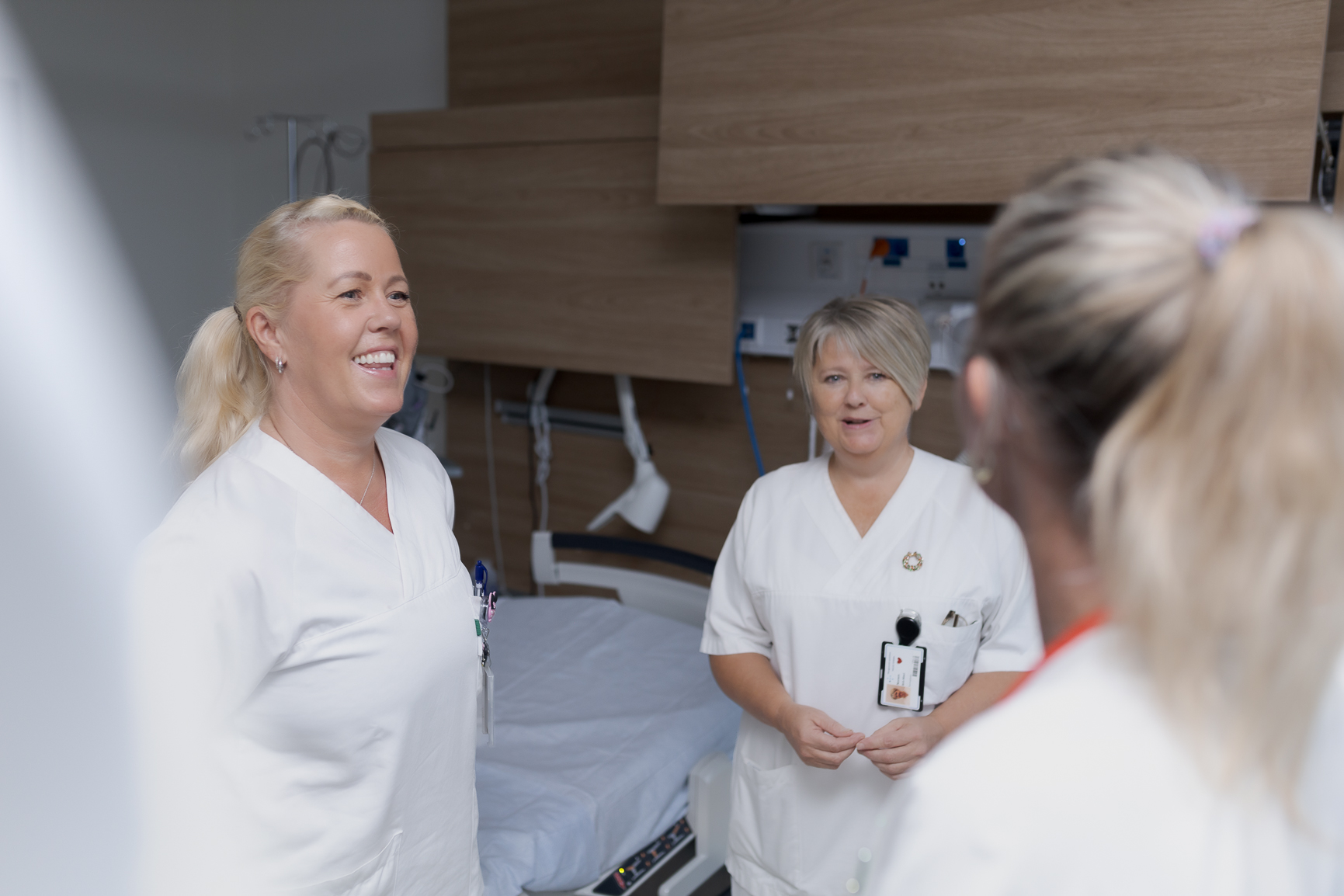 En person i hvit frakk