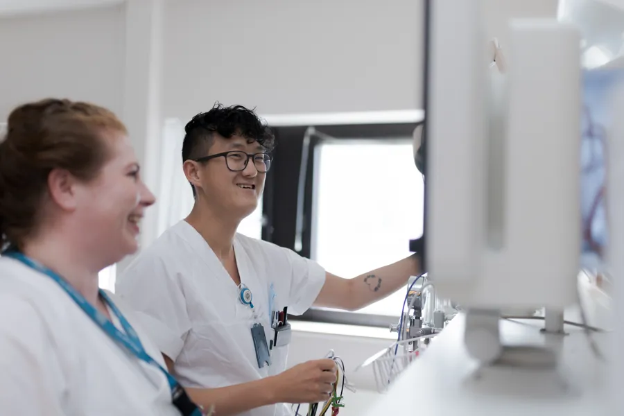 En lege og en pasient