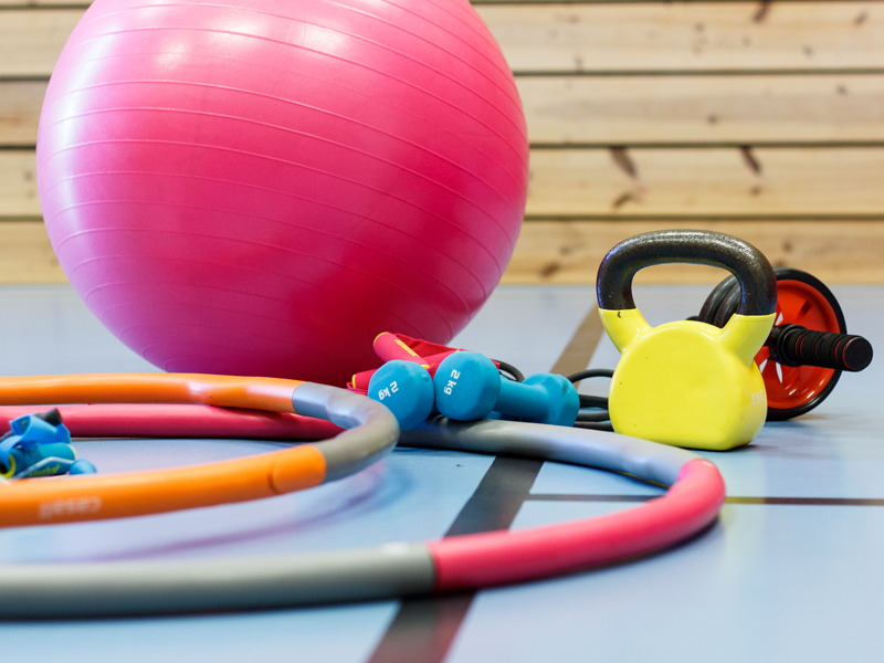 Treningsball og treningsutstyr