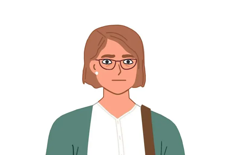 En person som har på seg en grønn jakke