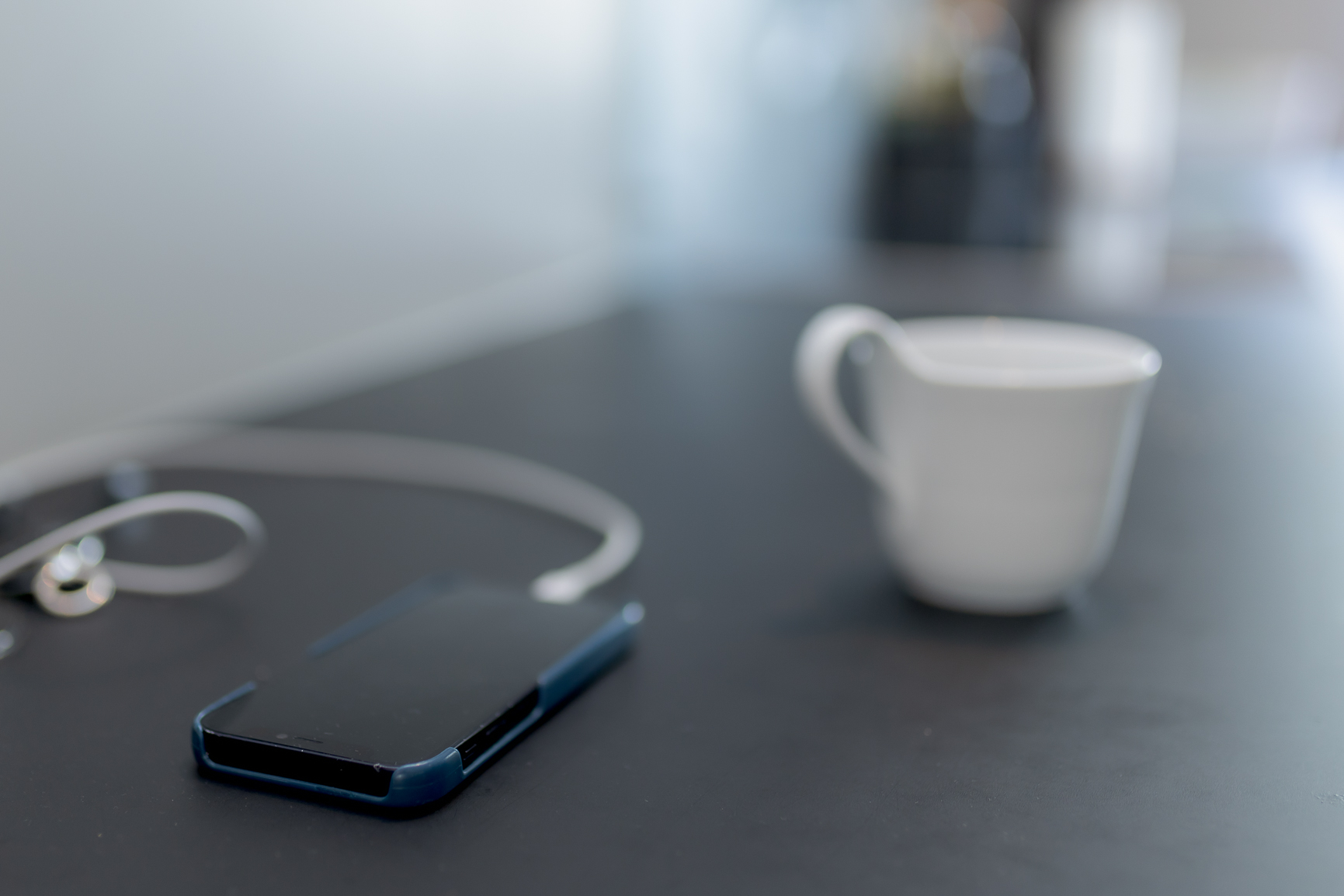 En penn og en kopp kaffe