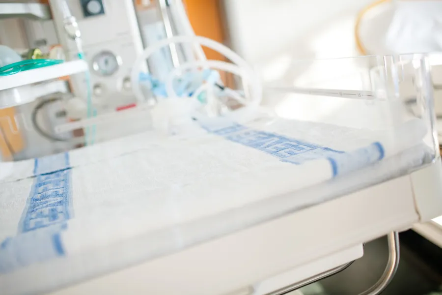 Et nærbilde av en medisinsk maskin