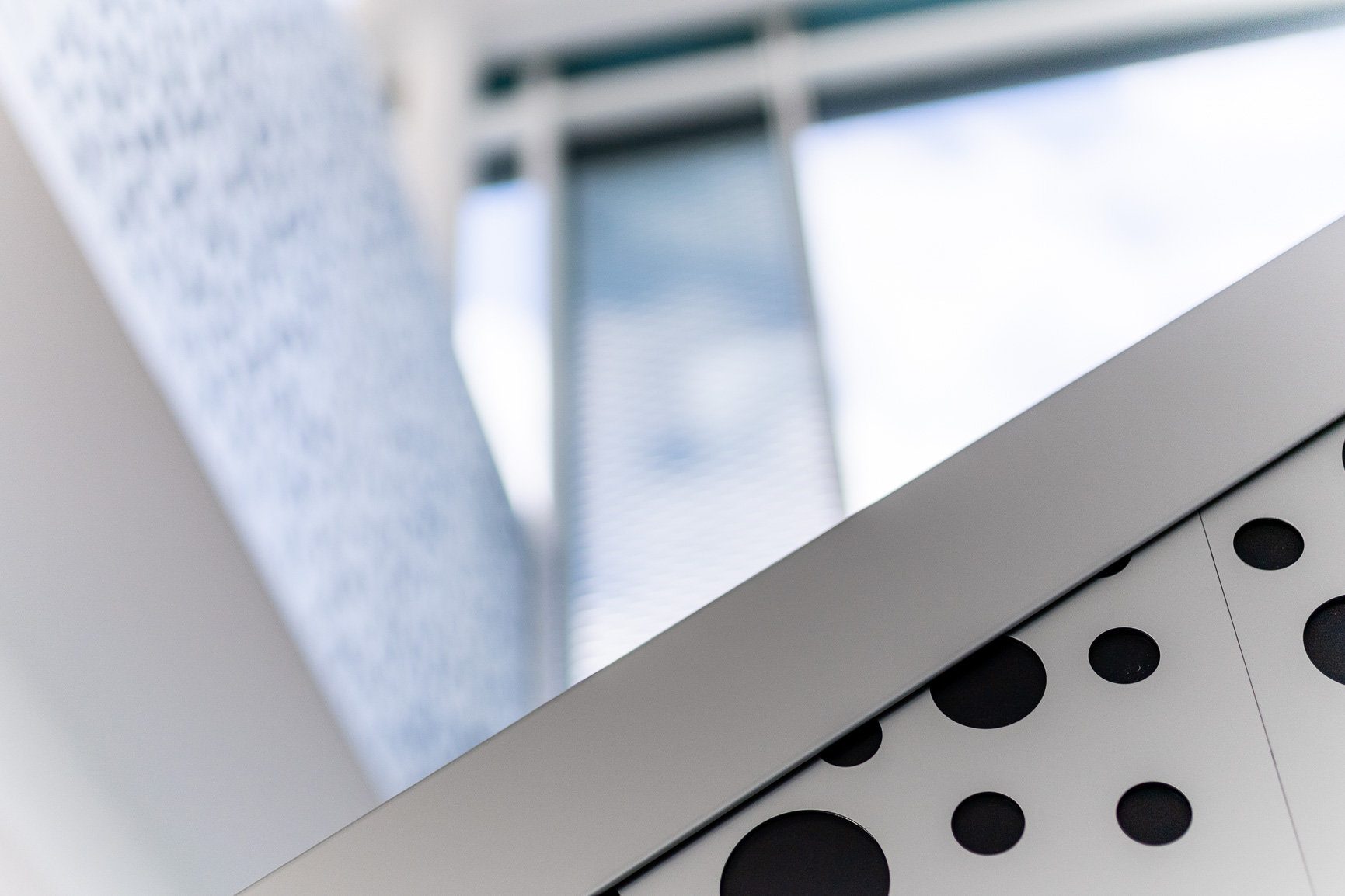 Et nærbilde av en trappeoppgang