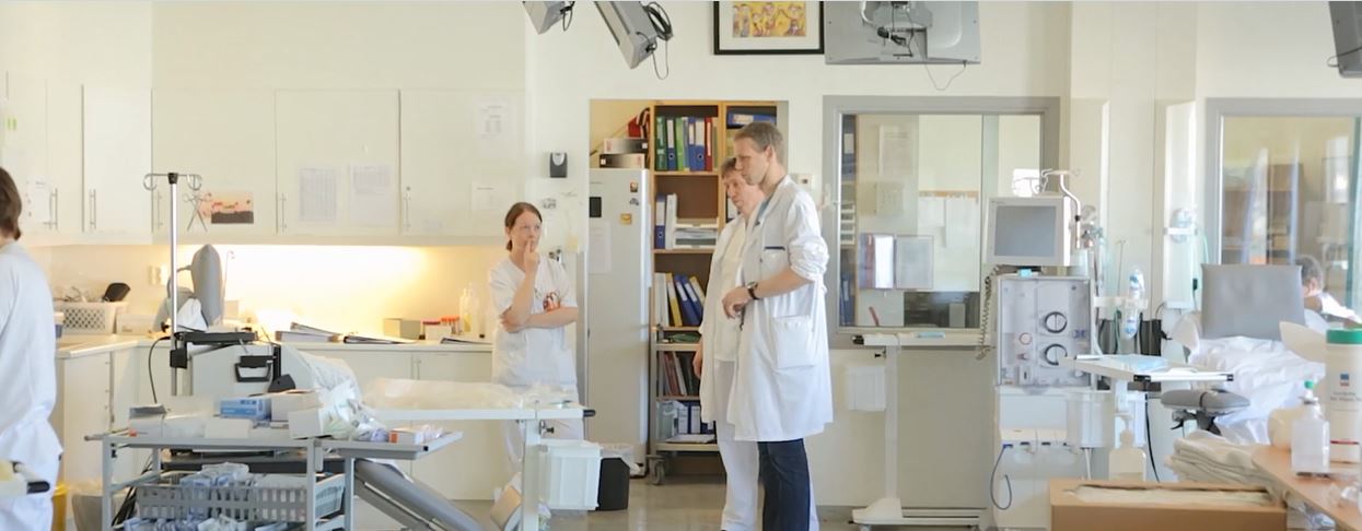 Sykepleiere på dialyseavdeling