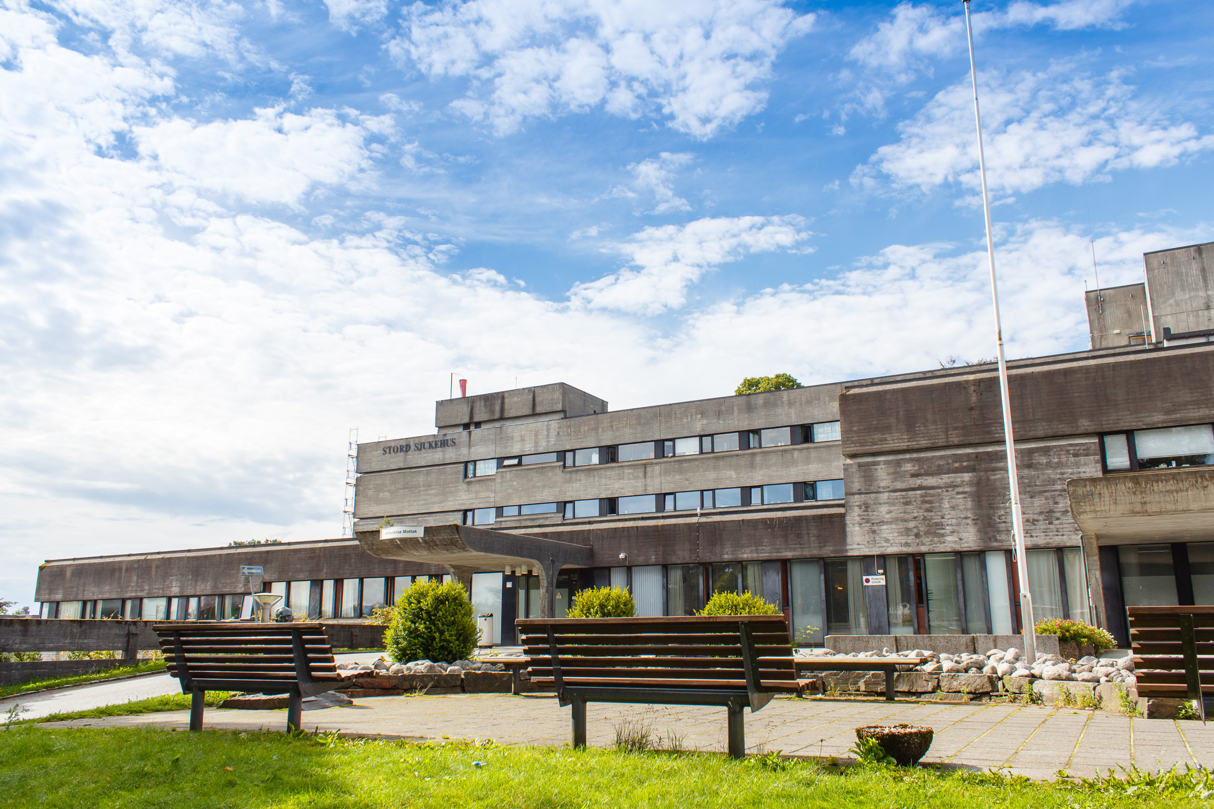 Stord sjukehus. (Foto)