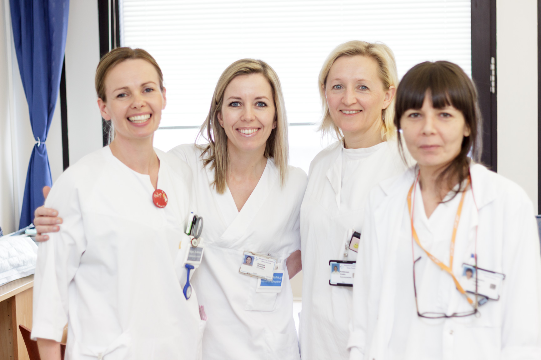 Helsearbeidarar. (Foto)