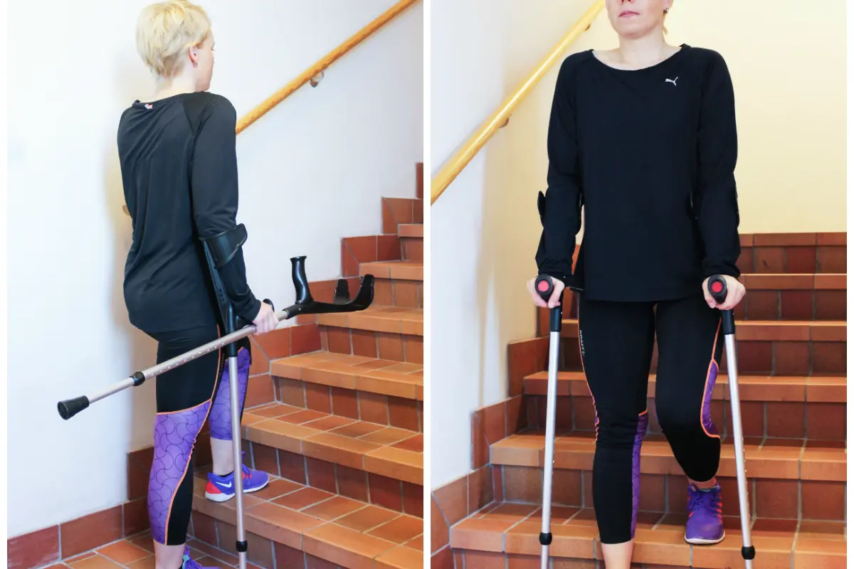 Bilde som viser korleis øvinga skal gjerast