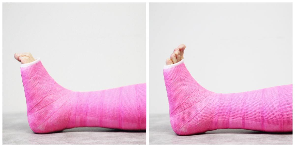 Bildet viser korleis øvinga blir gjort