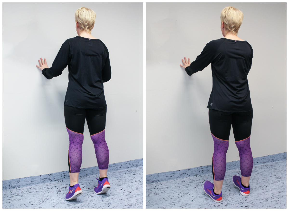 Bildet viser korleis øvinga blir gjort